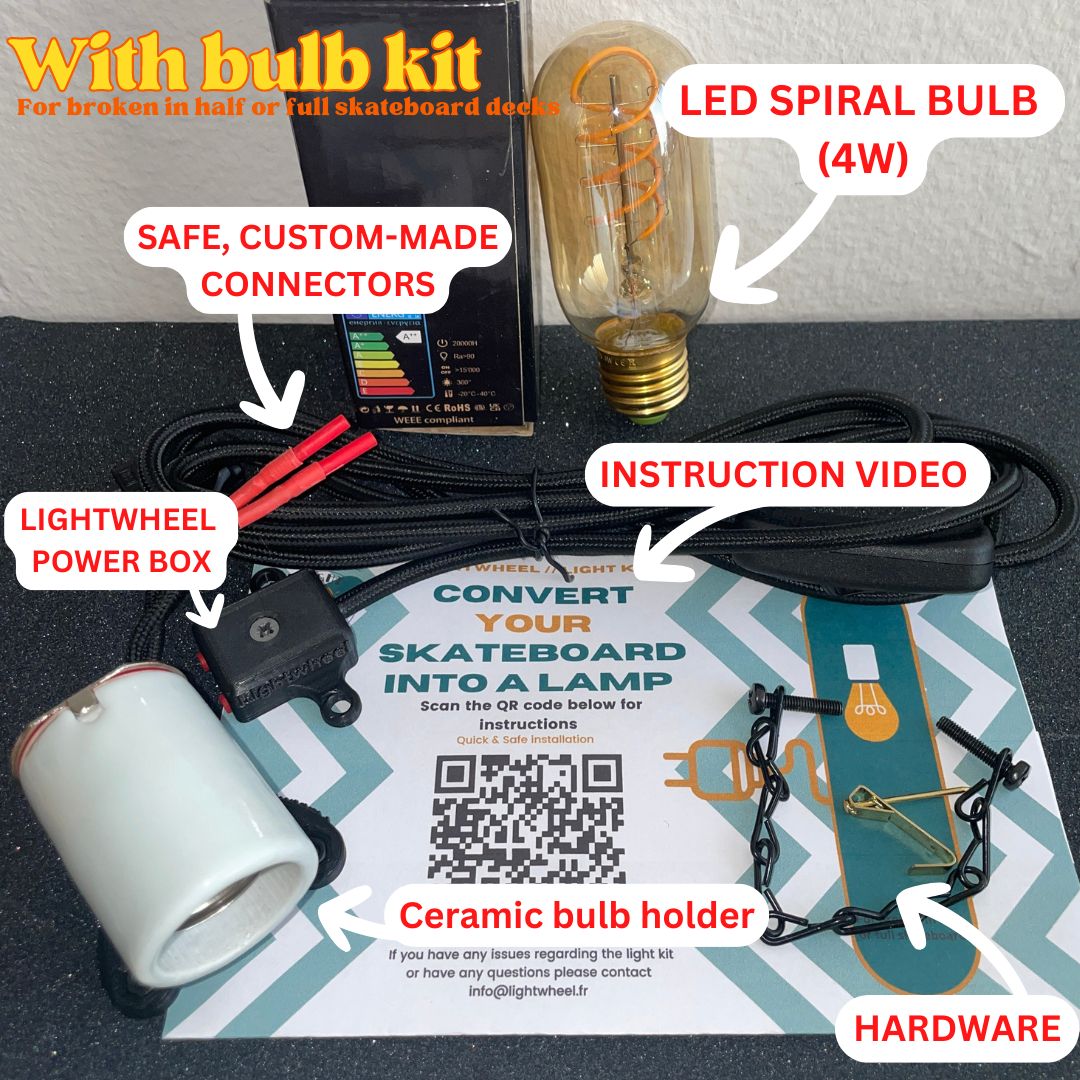 Single | Skateboard light kit | DIY