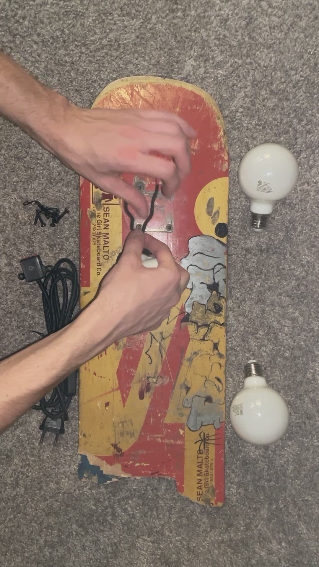 Dual | Skateboard light kit | DIY